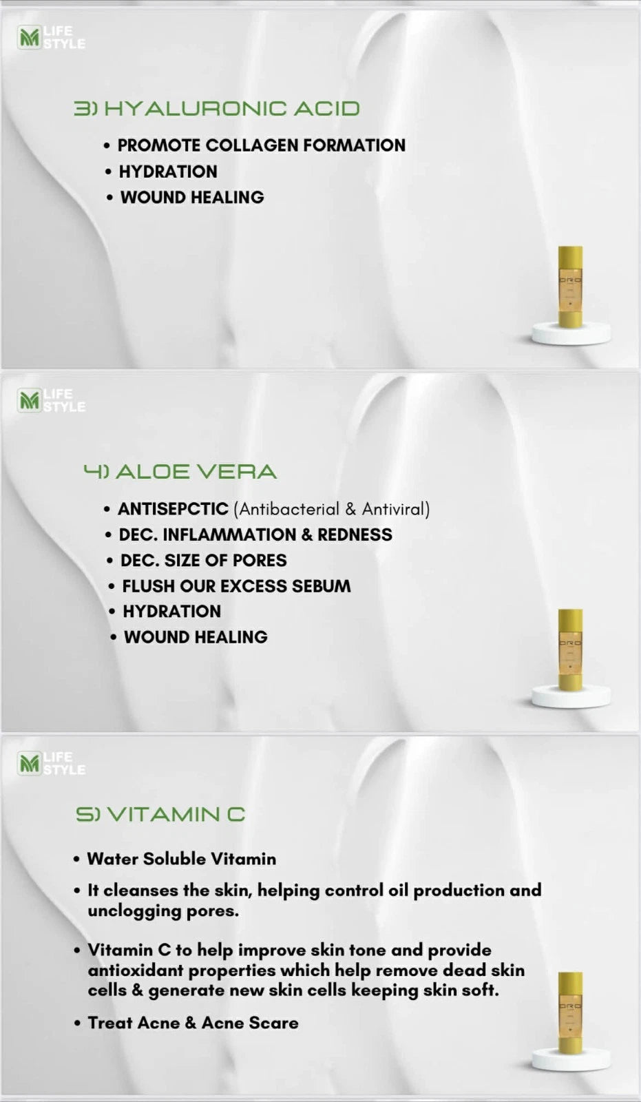 ORO Gold Serum – Brightening & Hydrating Luxury Facial Serum, 30ml
